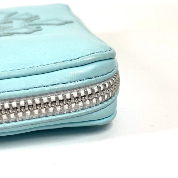 CHROME HEARTS REC ZIP 3PTCH 3 CEMETERY CLOTH PATCH Zip Around Long Wallet - Picture 4 of 15